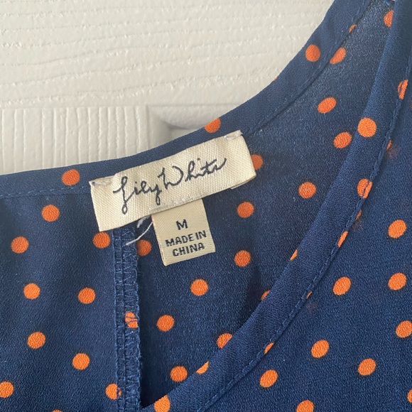 polka dot blouse - Picture 4 of 6